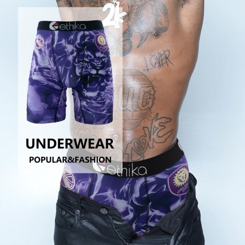 CMENIN ETHIKA กางเกงชั้นในผู้ชายแบบนักมวย ระบายอากาศได้ดี ไซส์ S-3XL