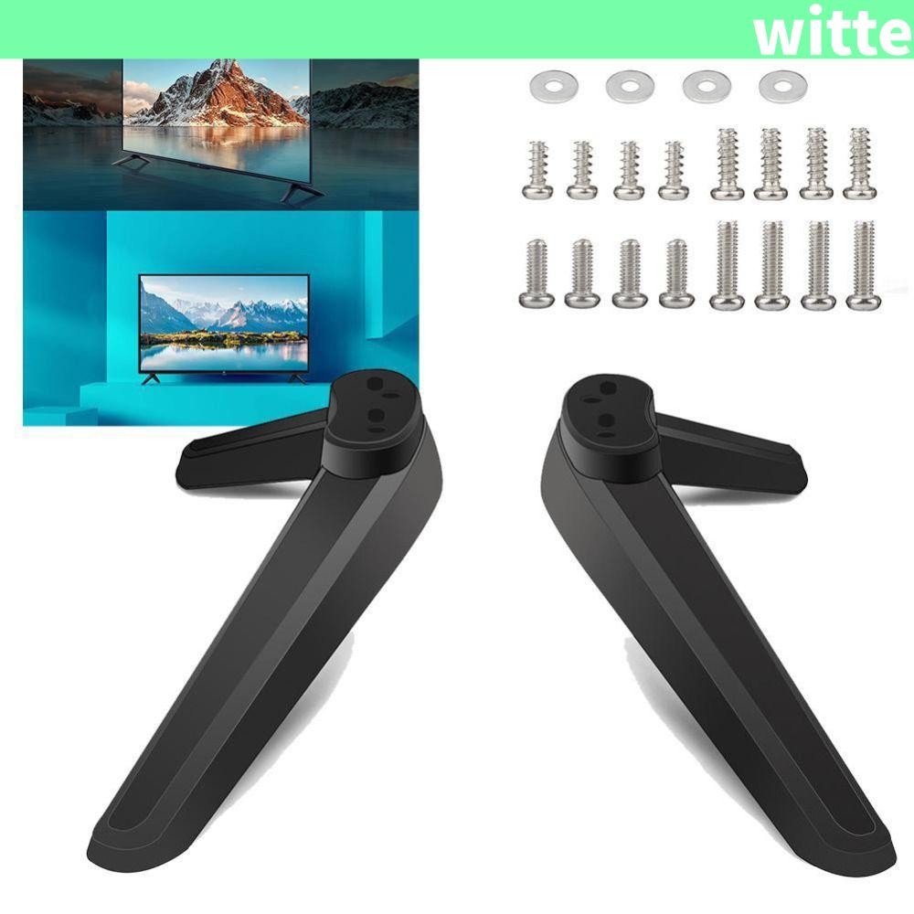 WITTE TV Stand Mount, Anti-slip Solid Support TV Stand Base, Strong 17mm-20mm TV Pestle Foot TV Acce