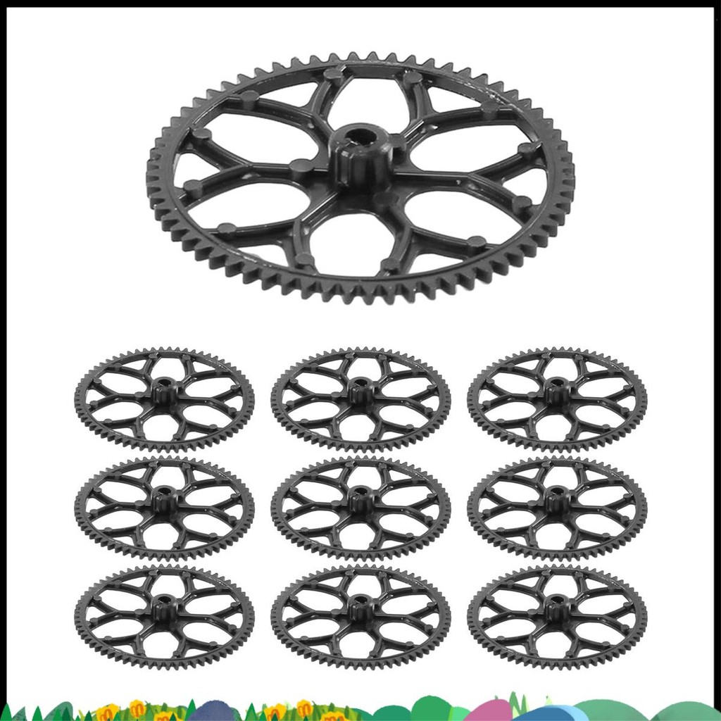 Super 10 ชิ้นเกียร์หลักสําหรับ V911S V977 V988 V930 V966 XK K110 RC เฮลิคอปเตอร์เครื่องบิน Drone อะไ