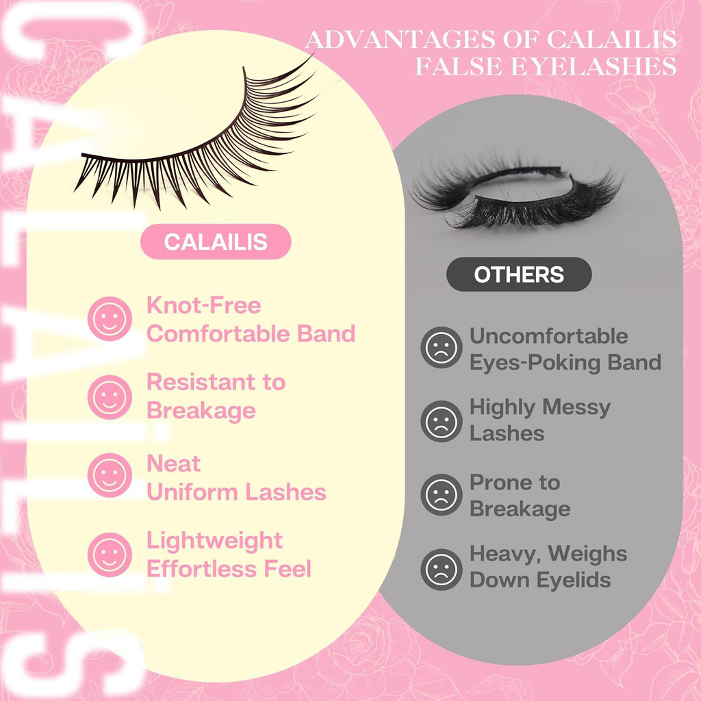 10 คู่ขนตาปลอมธรรมชาติยาวแสงบาง 0.04 มม.ขนตา Fox คู่ขนตา - รูปที่ 6