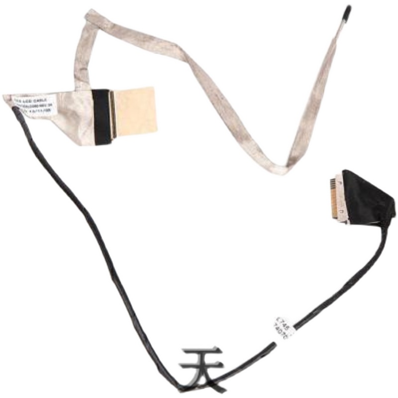 เหมาะสําหรับโตชิบา L700 L745 L740 L700D L740D สายหน้าจอ DD0TE5LC050 สายแบน