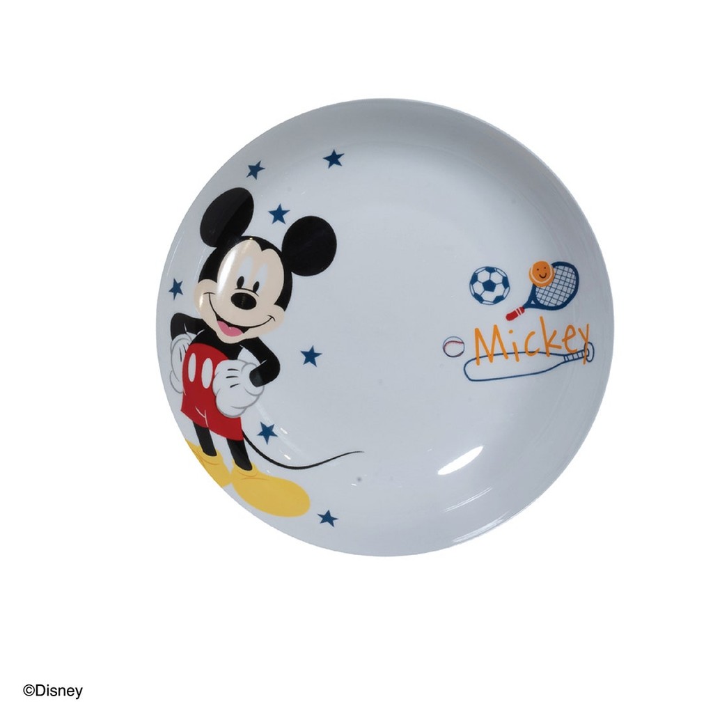 SB Design Square จานเซรามิค DISNEY รุ่น MICKEY#FGPL92262RPD55 (20x20x4 ซม.)  แบรนด์ DISNEYHOME