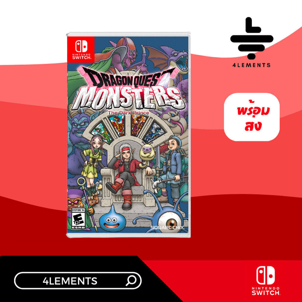 (พร้อมส่ง) SWITCH DRAGON QUEST MONSTER THE DARK PRINCE (R3/ASIA) (GAME) (ENG)