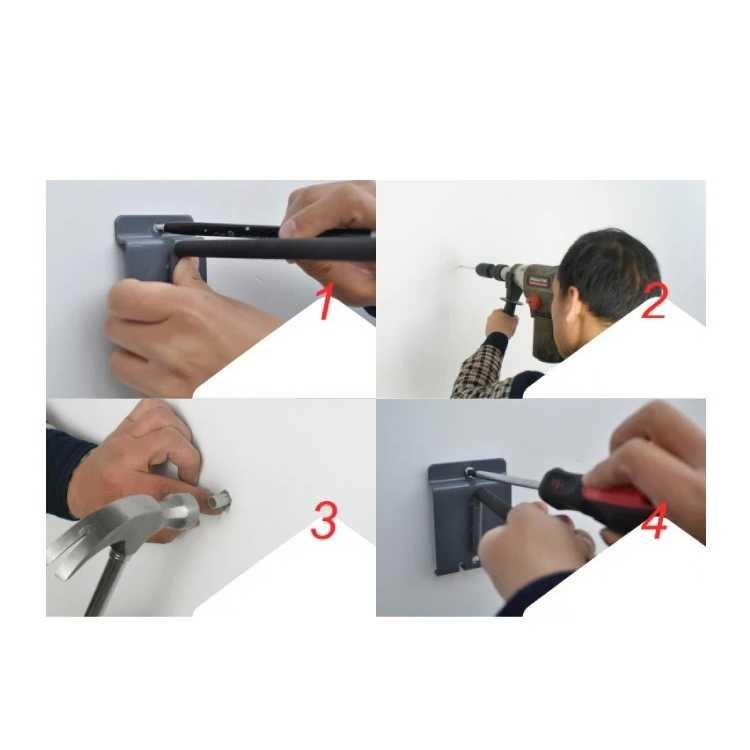 GANTUNGAN JKMLLCM MCIRON ตะขอแขวนติดผนัง Wall Mount Organizer Heavy Duty - MC003