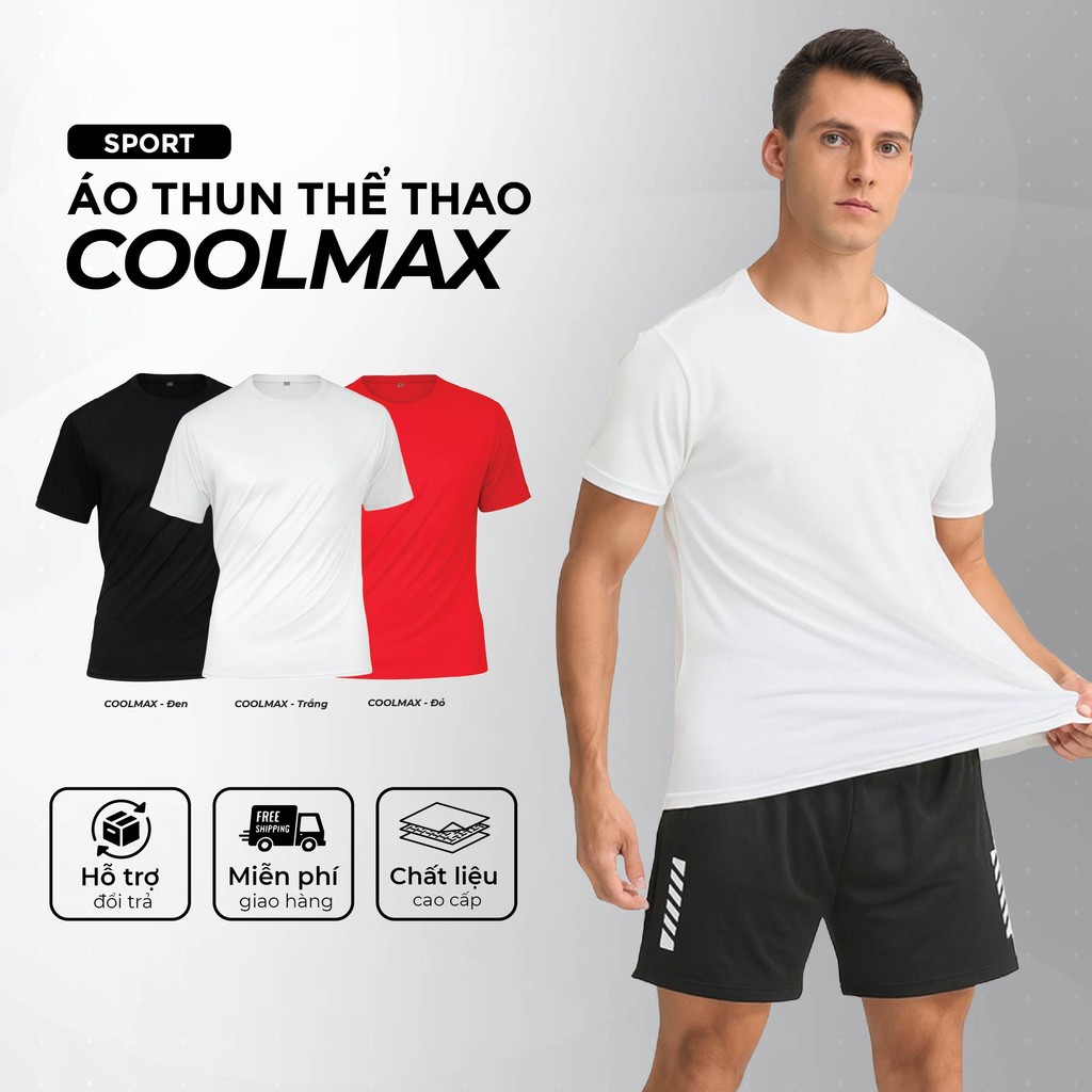 CoolMax Running T-Shirt เสื้อยืดกีฬา CoolMax W Gym T-Shirt