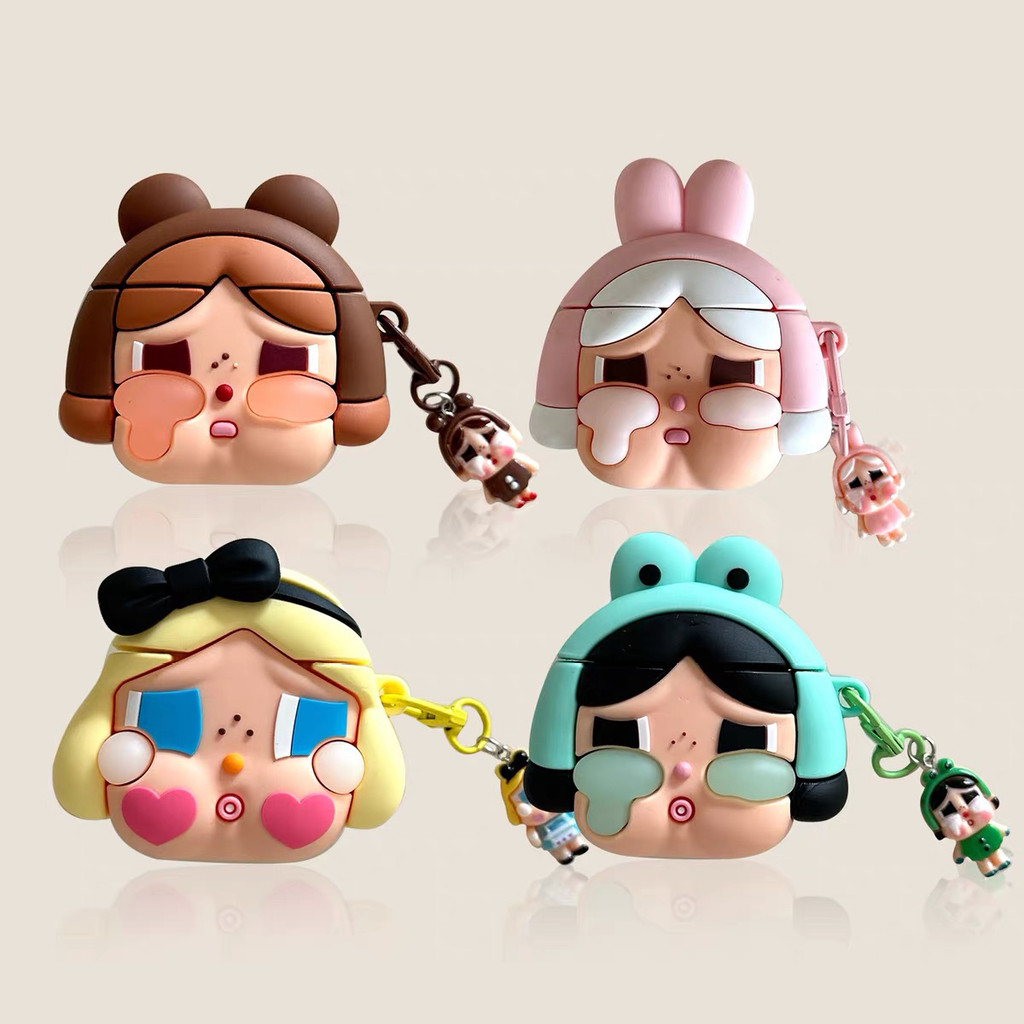 Alice ฝาครอบหูฟังสําหรับเด็กสําหรับ AirPods 1/2 เคสหูฟัง AirPods pro ฝาครอบป้องกันซิลิโคน AirPods 4 pro3