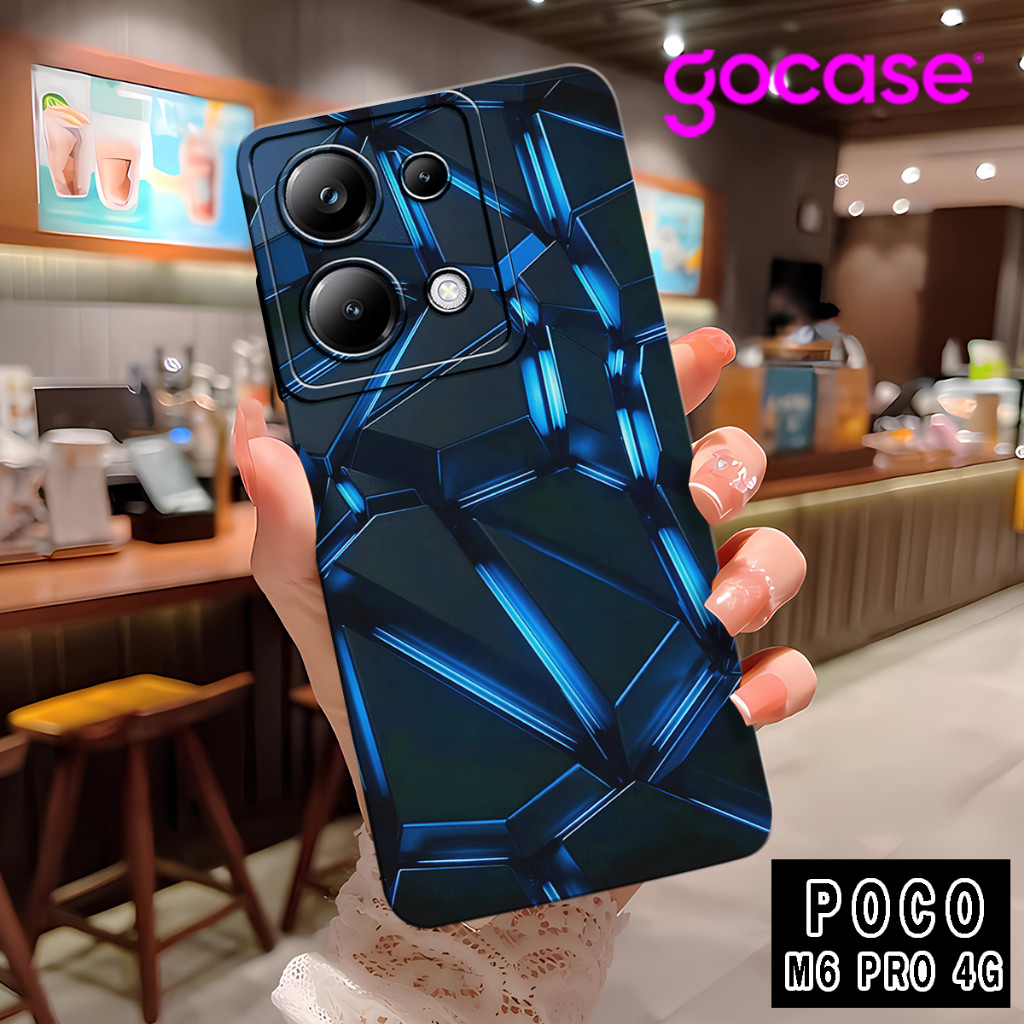( DTF 15 ) ยางยืดหยุ่น softcase สําหรับ Poco x6 5G l Poco m6 pro 4G l Redmi note 13 pro 5G l Redmi n