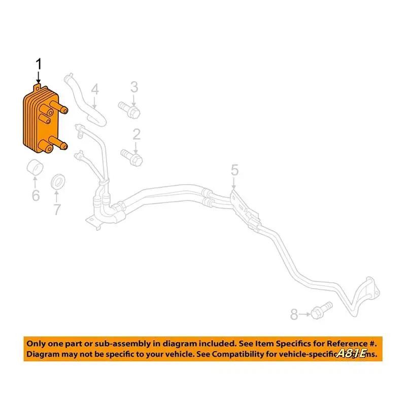 รถ Cooling Trans Oil Cooler Trans Cooler CK4Z7A095A,CK4Z-7A095-A สําหรับ Ford Transit-150 2015-2019