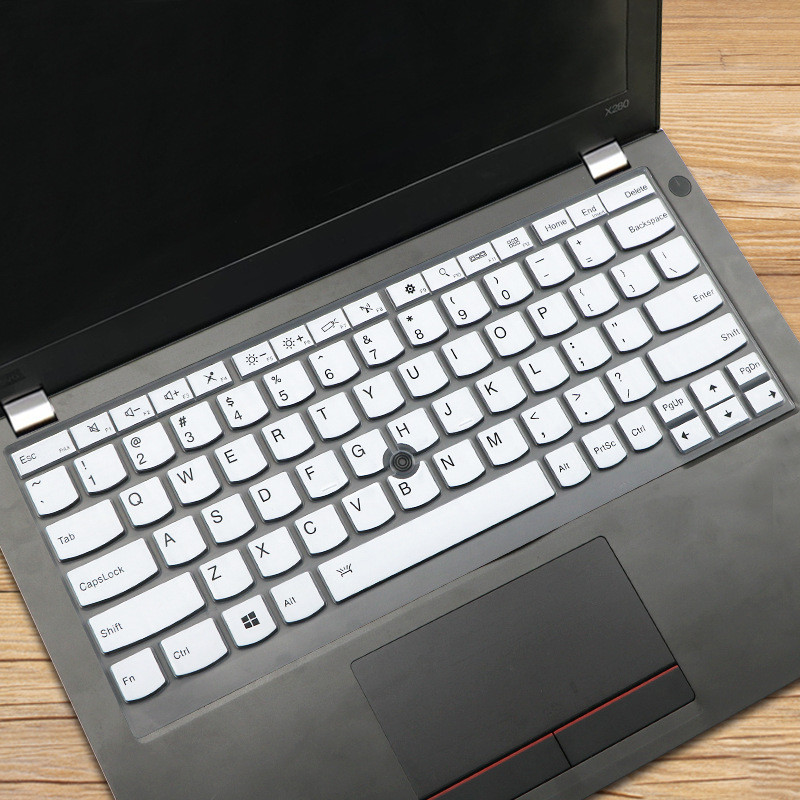 ฝาครอบแป้นพิมพ์แล็ปท็อปซิลิคอนสําหรับ Lenovo ThinkPad X13 L13 X270 X280 X390 X395 L390, X380 โยคะ, X