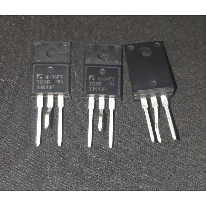 SPaRePaRt ทรานซิสเตอร์ IGBT TGPF 30N40P 30N40 P 400V เดิม - ขาโค้ง