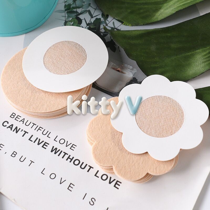 kitty.vogue พร้อมส่ง แผ่นแปะจุกนม ที่ปิดจุกนม ขายเป็นคู่ แบบกระดาษใช้แล้วทิ้ง-TN-3