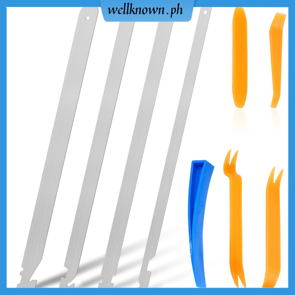 Auto Jim Kit Universal สแตนเลส Slim Jim เครื่องมือ Professional สูงยืดหยุ่นยานพาหนะซ่อม Jim เครื่องม