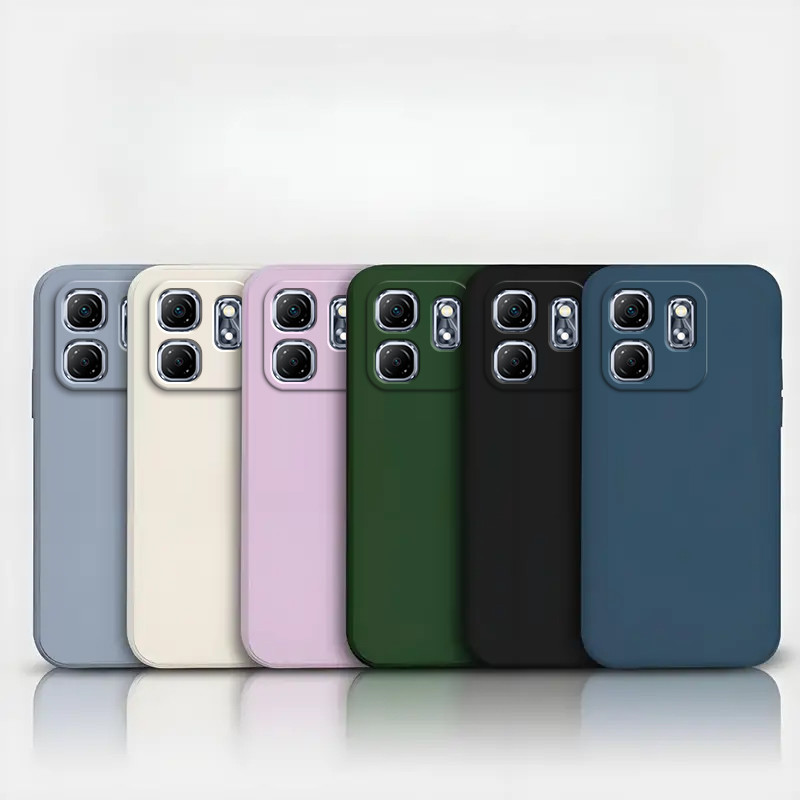 Infinix Smart 9 / Hot 50i / Smart9 HD เคสโทรศัพท์ซิลิโคนสีทึบ YT