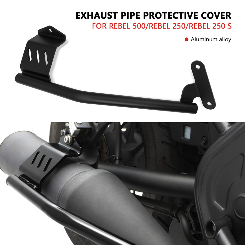 สําหรับรถจักรยานยนต์กรอบ Sliders Protector ท่อไอเสียท่อ Guard Crash Bar กันชน Rebel250 2017-2025 Reb