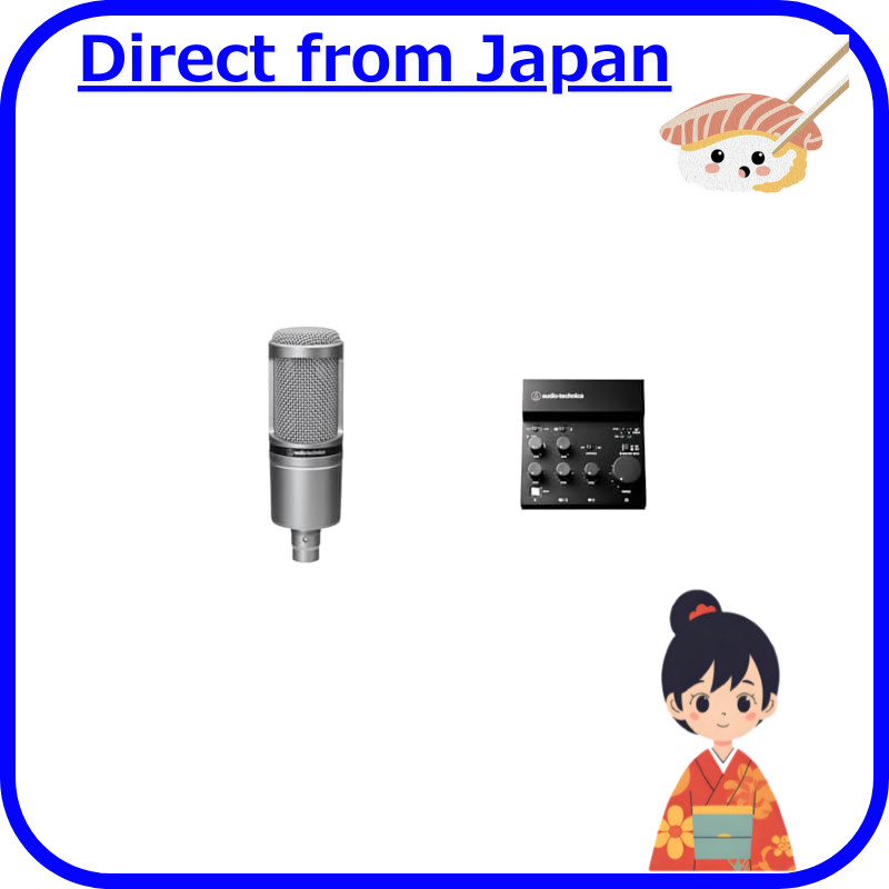 Audio-Technica AT2020 CWH Complete White Condenser Microphone Bundle with Pop Filter and Shock Mount