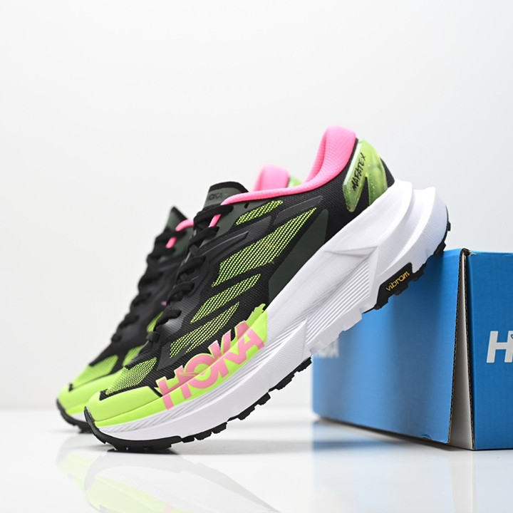 HOKA ONE ONE MAFATE X รองเท้าวิ่งกลางแจ้งสำหรับทุกคน ดีไซน์ดูดซับแรงกระแทกและระบายอากาศ