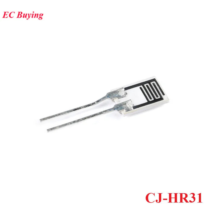 50 ชิ้น/ล็อต HR31 ความชื้น Sensitive Resistor Sensor โมดูลไฮโกรมิเตอร์องค์ประกอบ CJ-HR31