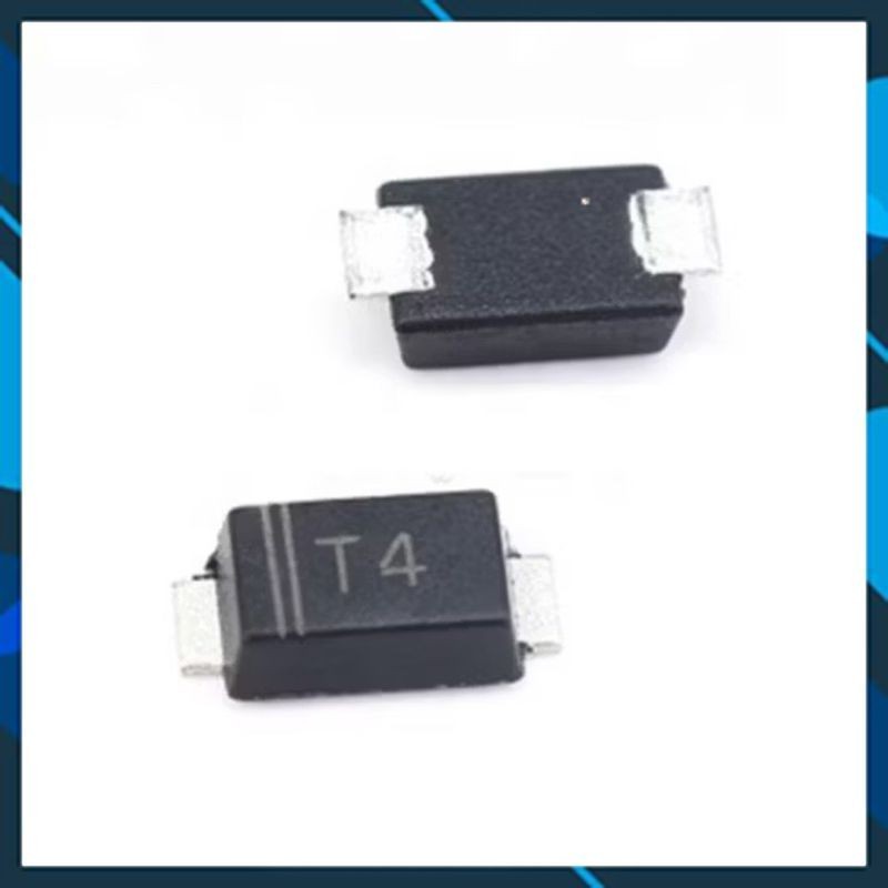 [ 100 ชิ้น ] ไดโอด 1N4148 SMD 75V 150mA W1 SOD-123 (1N4148W T4 4148) ใหม่