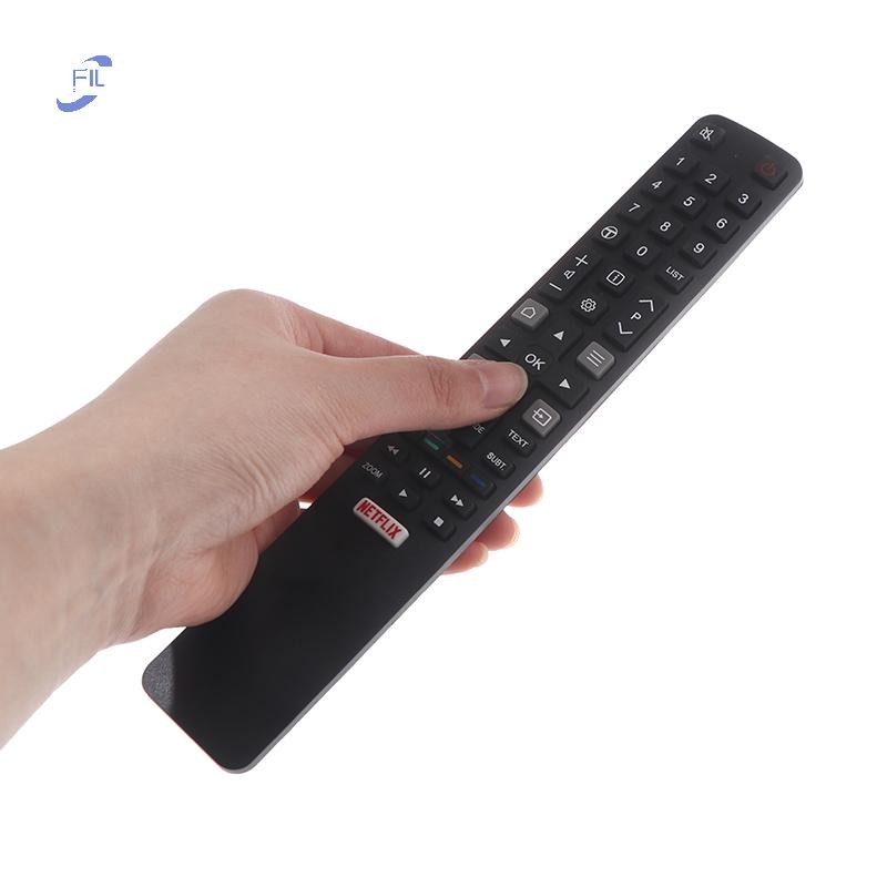 FIL สมาร์ททีวีรีโมทคอนโทรล ARC802N YUI1 สําหรับ TCL 49C2US 55C2US 65C2US 75C2US 43P20US OP