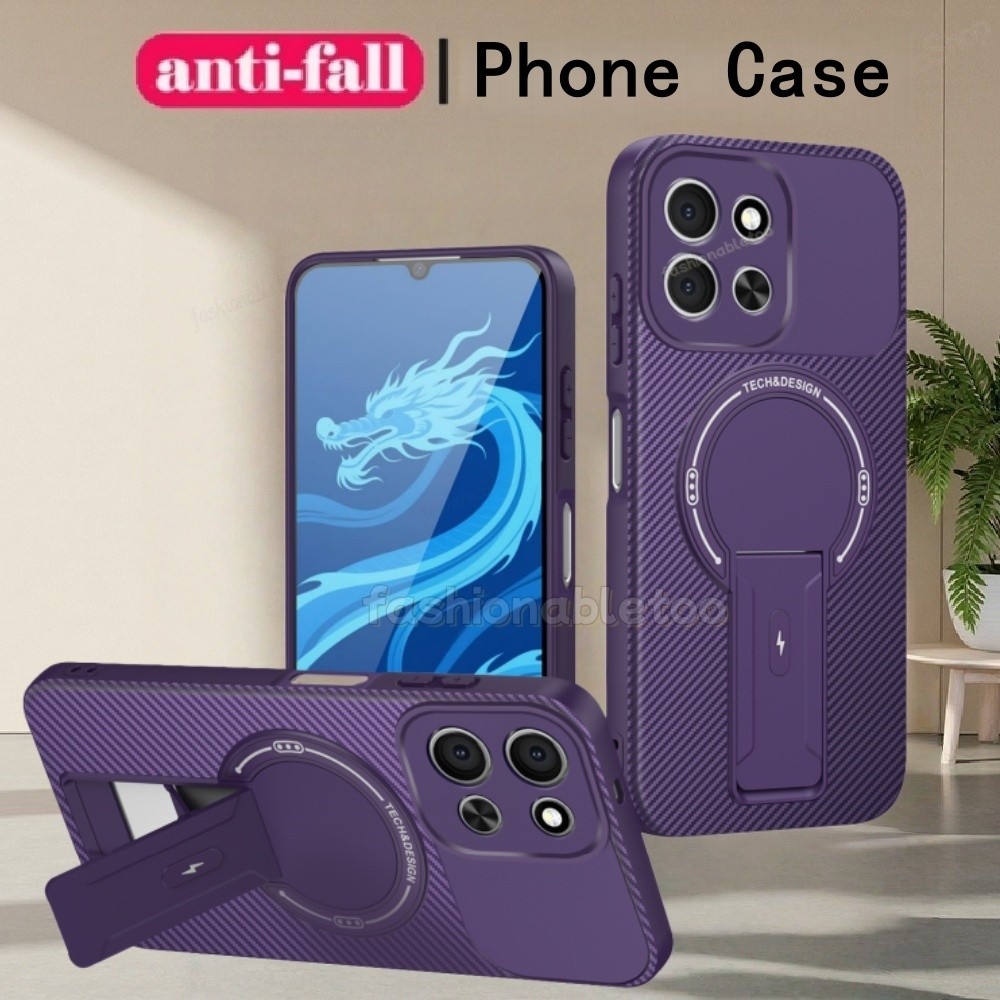ปลอกสําหรับ Redmi 15 C 15C Redmi15 C Redmi15C แม่เหล็กพร้อมแหวนยึดเคสโทรศัพท์เกราะกันกระแทกฝาหลัง