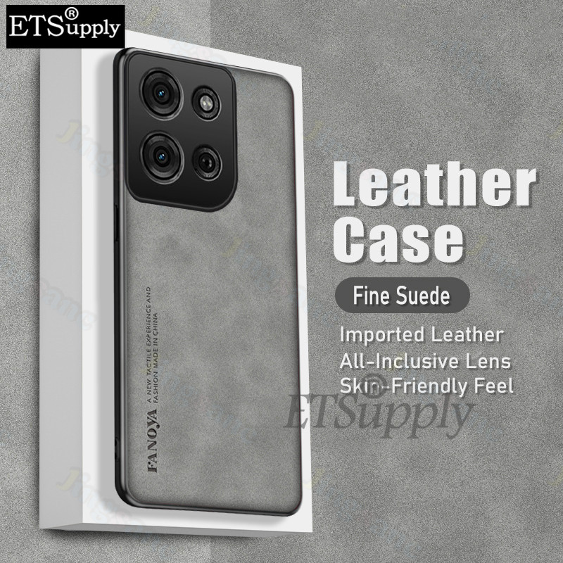 เคสโทรศัพท์ Moto G86 Fluff Cortex Patterned Hard Vintage Business Ultra Slim Fashion Back Cover Moto