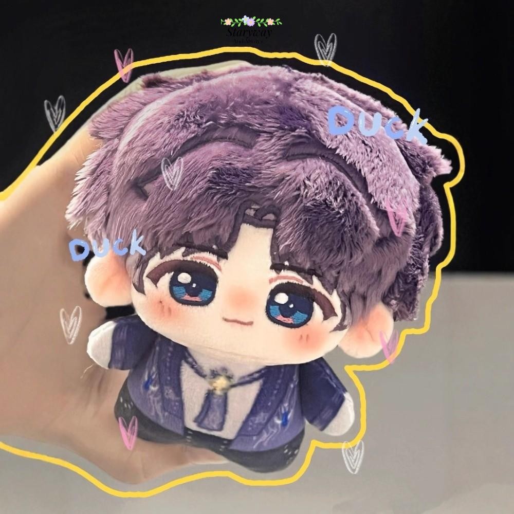 STARYSWAY ตุ๊กตา Love and Deepspace, ดอกไม้ Zayne Caleb Sylus ตุ๊กตาตุ๊กตา, รูปการ์ตูนน่ารัก 10 ซม. 