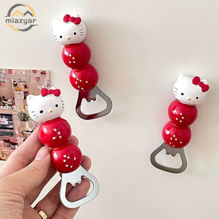 😍COD😍Hello Kitty ที่เปิดขวดเบียร์, แม่เหล็กขวดเปิดบุคคลสร้างสรรค์เบียร์ตู้เย็นแม่เหล็กครัวเรือน