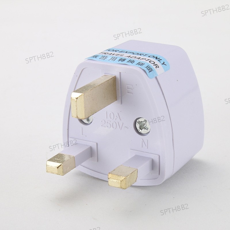 3Pin UK Plug ปลั๊กปลั๊กไฟ AC ผนังชาร์จ Travel Charger Adapter Converter TH8B2
