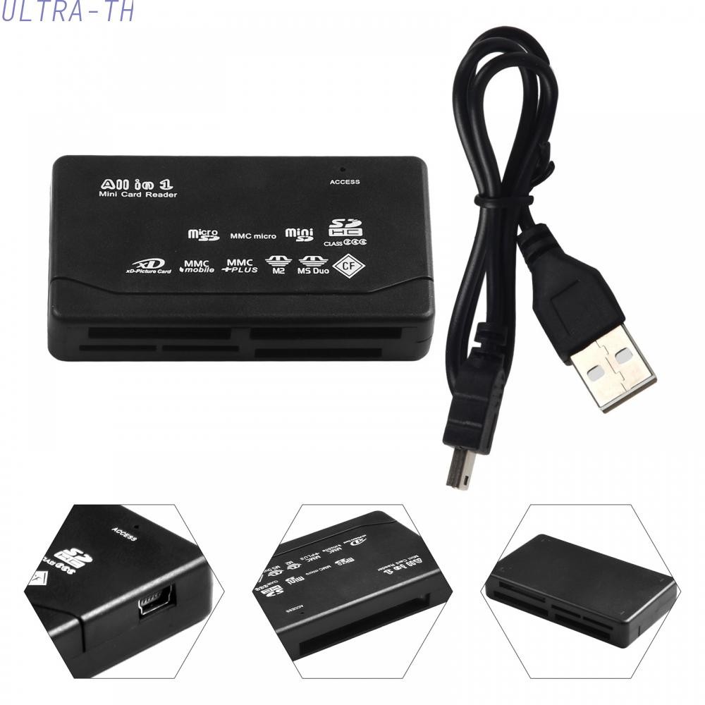 เครื่องอ่านการ์ด TF Kit SD USB 2.0 MS XD อุปกรณ์เสริมอะแดปเตอร์การ์ด Mb ได้สูงสุด 480