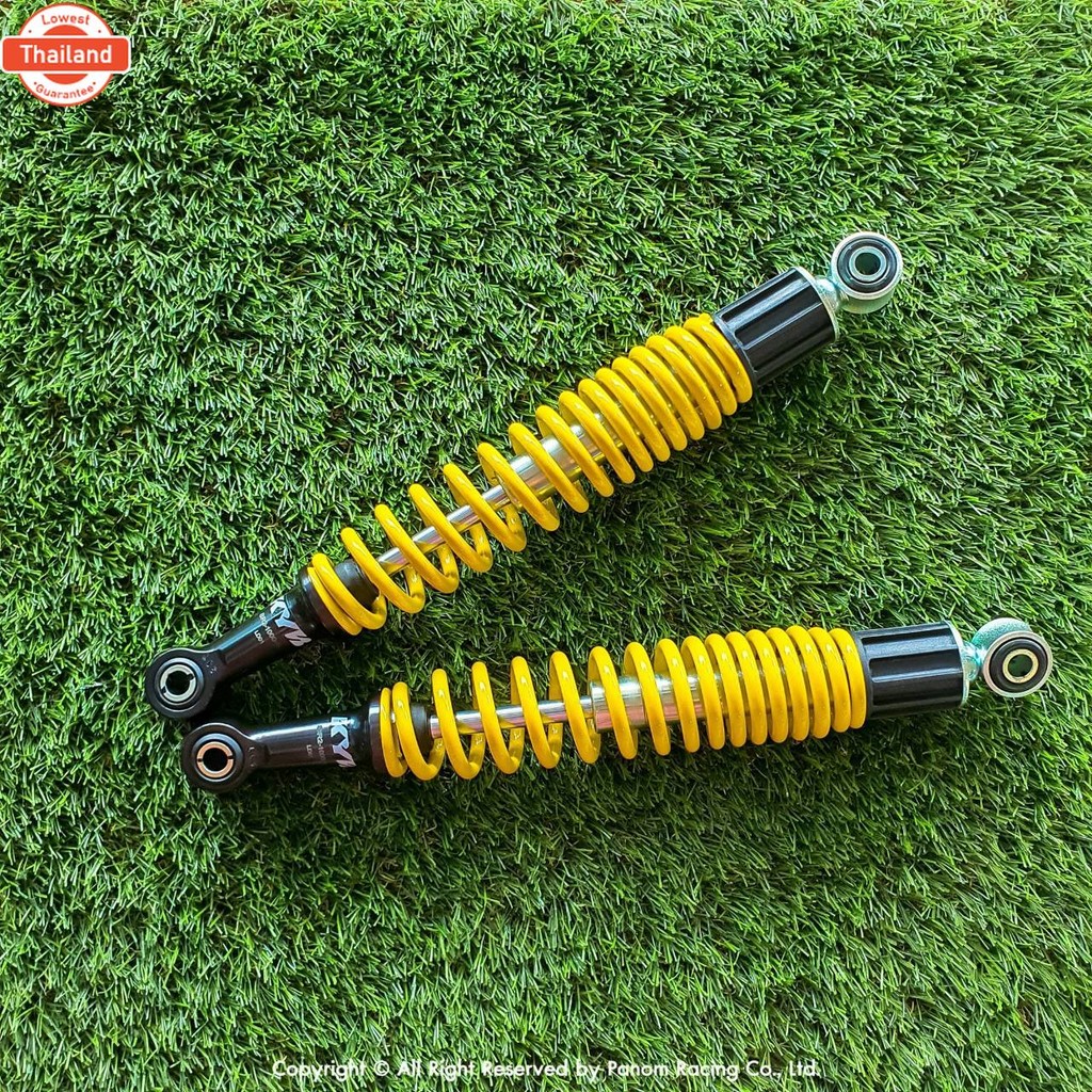 โช้คหลัง KYB Replacement WAVE Wave100 Wave110 Wave125   H 328mm. สีเหลือง รหัสสินค้า SR2-1000-3 KYB 
