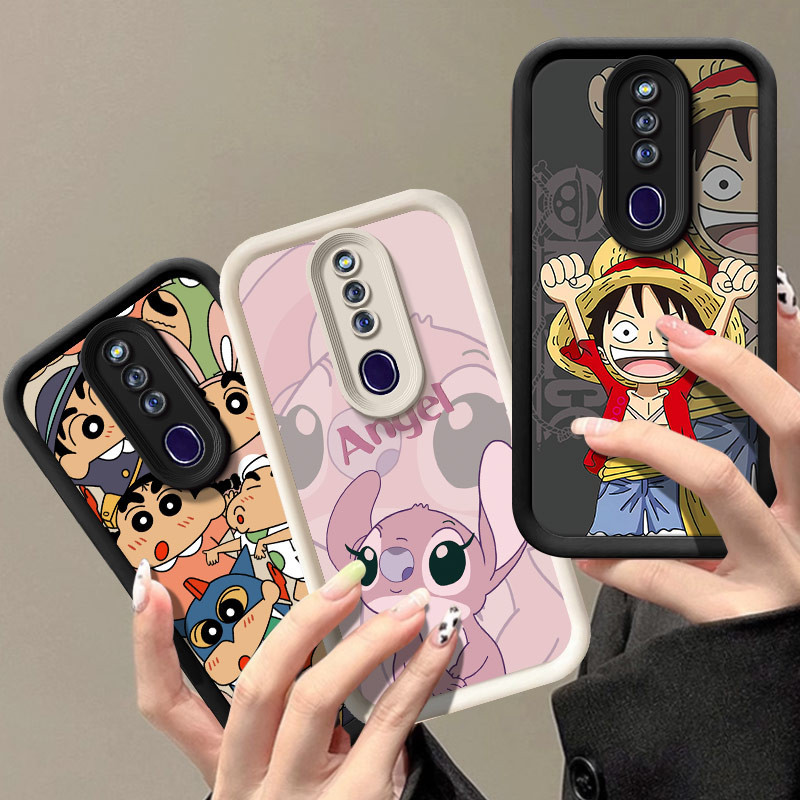 เคสน่ารักสําหรับ OPPO F11 Pro F11 Softcase Glitter Casing TPU Full Camera Protector Cover