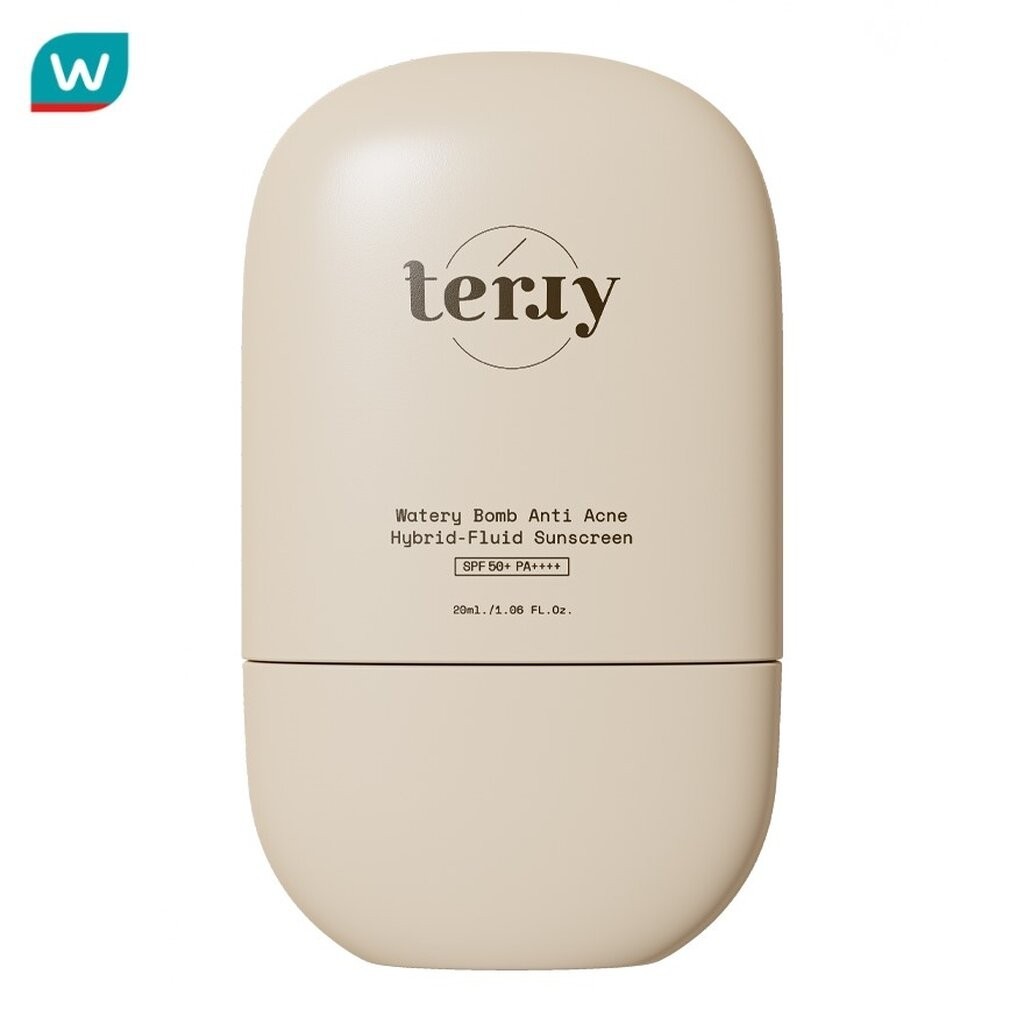 Terry เธอร์รี่ วอเทอรี่ บอมบ์ แอนติ แอคเน่ ซันสกรีน SPF50+ PA++++ 20มล.