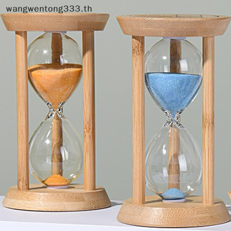 { Wwth } 5 นาทีนาฬิกาทรายใหม่มินิเดสก์ท็อปตกแต่งนาฬิกาทรายจับเวลาสร้างสรรค์ Sandglass นาฬิกาทรายห้องครัวสําหรับของขวัญเด็ก .