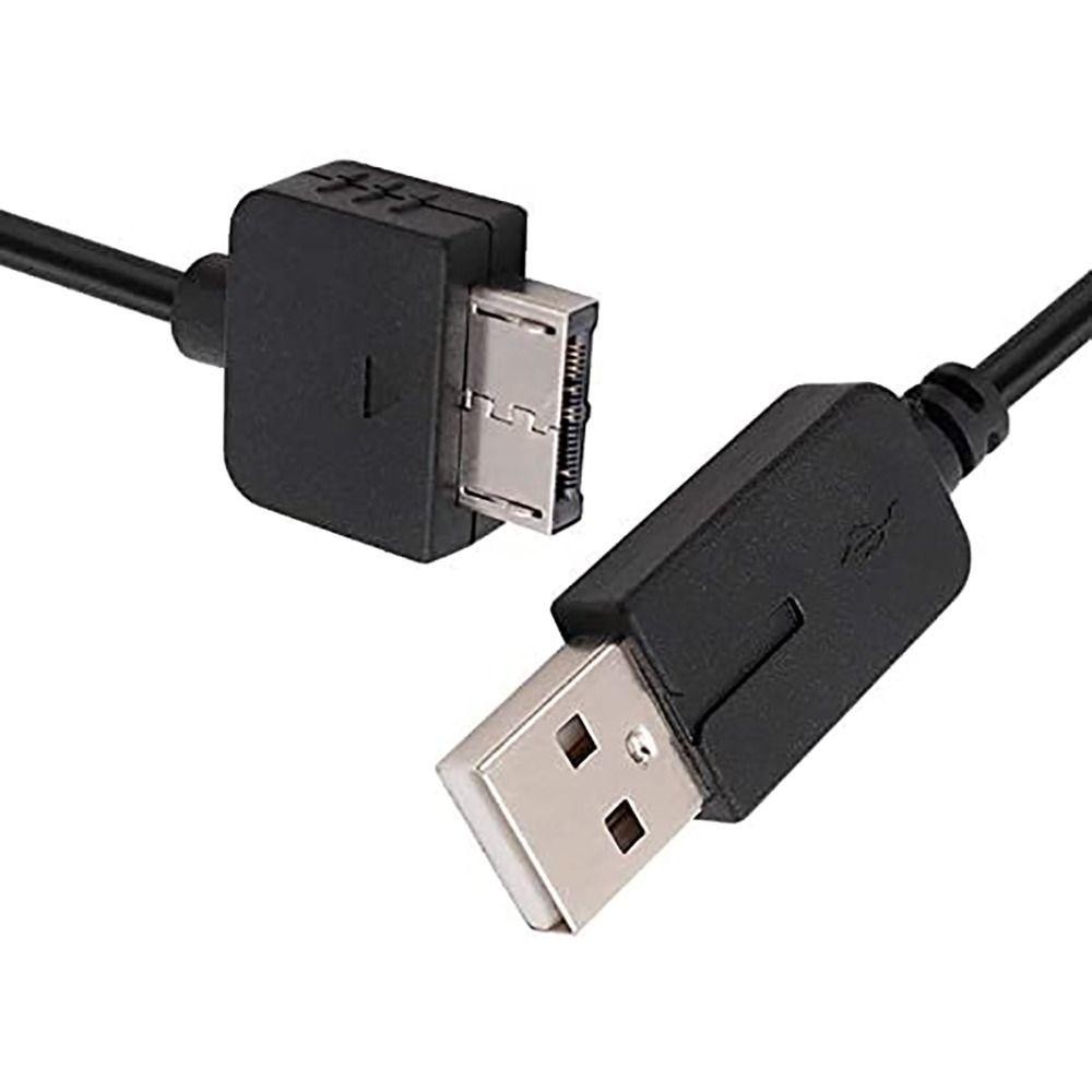 Breeze สําหรับสายชาร์จ PSVita, คอนโซลเกมมือถือ 1 ม. สายซิงค์ข้อมูล USB, ชุบนิกเกิลความเร็วสูง Stable Power Charger Line สําหรับ Playstation Vita 1000