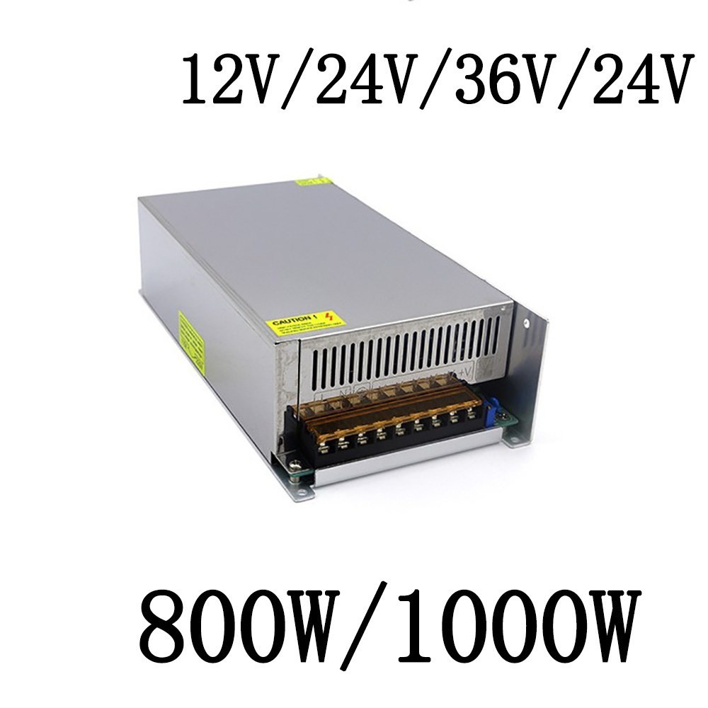 ✱Switching Power Supply 1000W 800W AC 110V 220V TO DC 48V 36V 24V 12V Power Supply Source Transforme