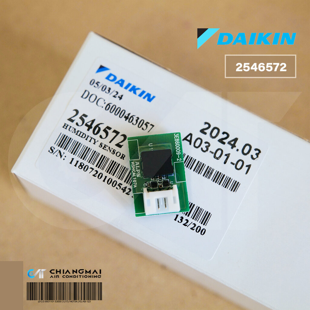 2546572 (ใช้แทน 2473820) HUMIDITY SENSOR / FTKC09TV2S, FTKC12TV2S, FTKC15TV2S, FTKM09SV2S, FTKM12SV2S