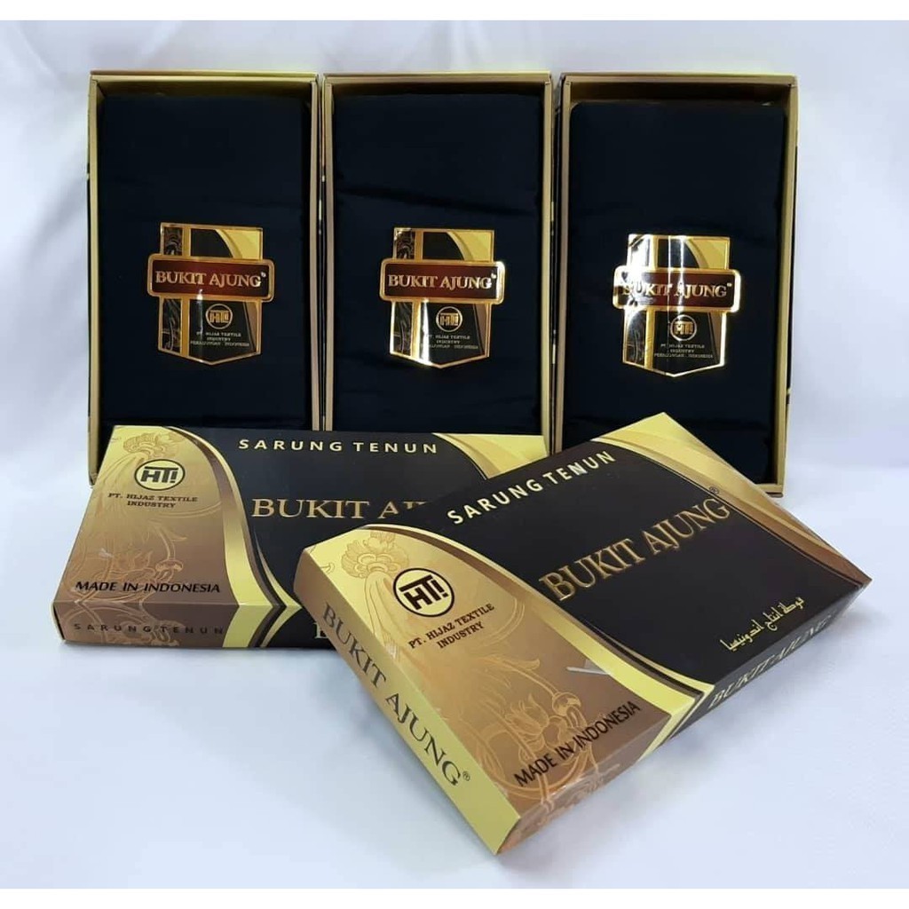 ผ้า Pelikat สีดํา Bukit