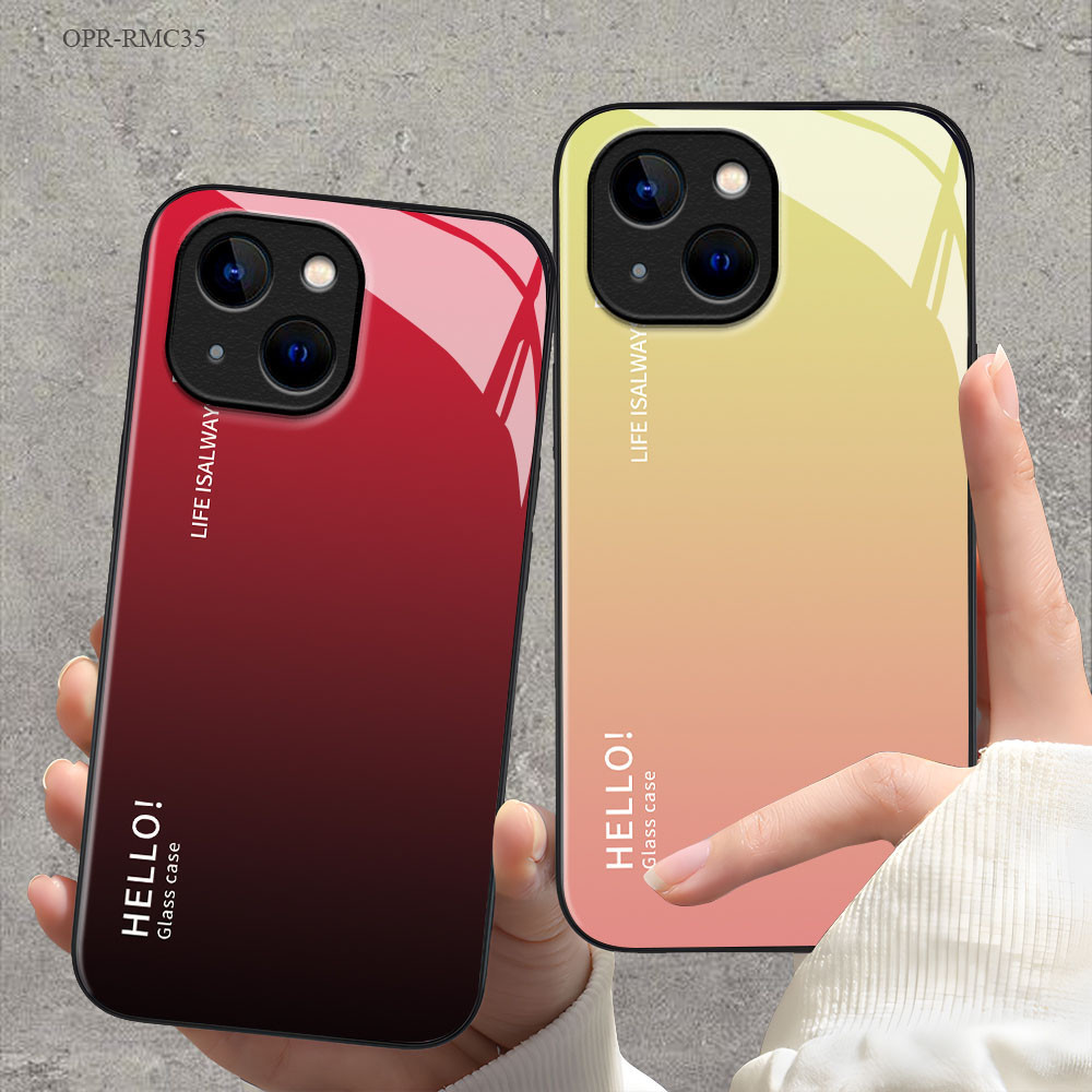 Realme 8 7 C35 C2 Pro 5G เคสเรียวมี Glass Case