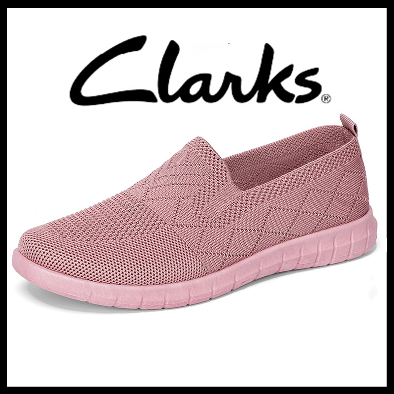 Ready STOCK รองเท้าผู้หญิง รองเท้าหนังลําลองผู้หญิง Clarks_ สุภาพสตรีรองเท้า Boat Shoes Flat Shoes ผ