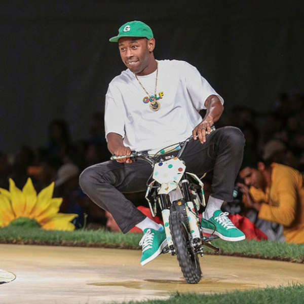 Golf Wang Tyler Taylor Street Hip Hop เสื้อยืดแขนสั้นชาย HipHop พิมพ์ตัวอักษรหลวม T