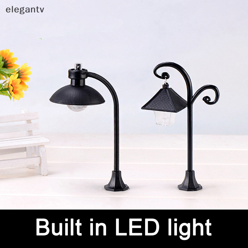 Egn Miniatures Park Micro Landscape Craft Streetlight ตุ๊กตา Streetlight ตกแต่งบ้าน N ราคา ถูกที่สุด ดีลบีเคเค แกลเลอรีภาพที่ 4
