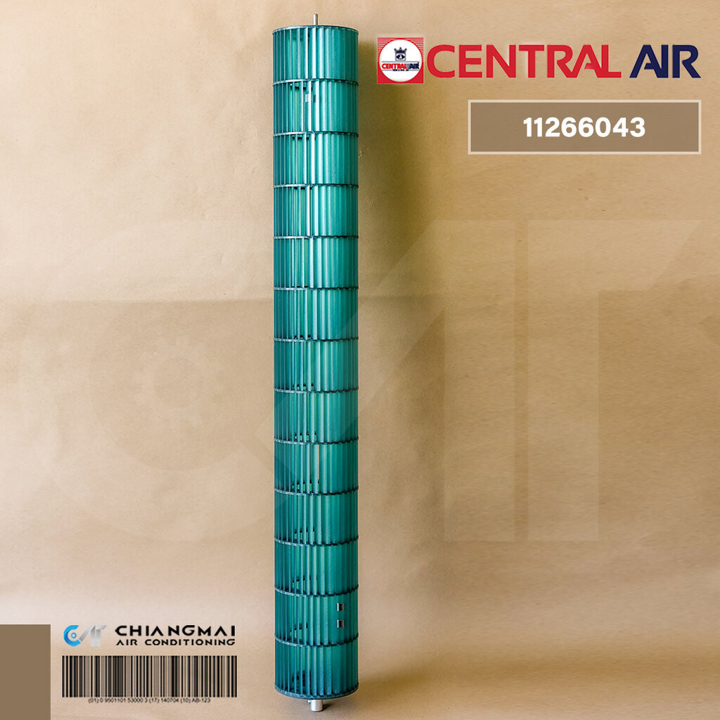 11266043 ใบพัดลมคอยล์เย็น Central Air ใบพัดลมโพรงกระรอก โบเวอร์แอร์เซ็นทรัล รุ่น CFW-IFE25, CFW-IVGE-30
