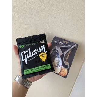 คาโป้กีต้าร์+สายกีต้าร์gibsonเบอร์10✅ราคาคุ้มจริง✅สินค้าคุณภาพ✅ สั่งด่วน ส่งด่วน