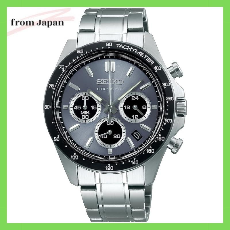 Seiko Sbtr027 Seiko Selection Quartz Chronograph Mens สีเงิน