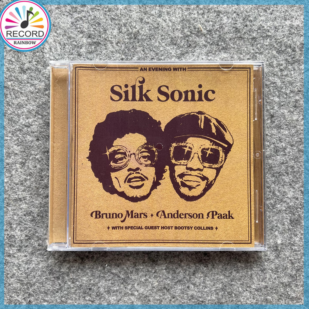 Bruno Mars Anderson Paak An Evening With Silk Sonic CD Album [ปิดผนึก] ใหม่เอี่ยม