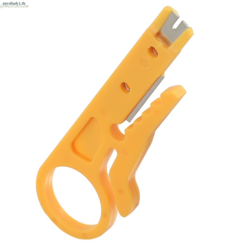 [มีในสต็อก] ใบมีดปอกไฟฟ้ามัลติฟังก์ชั่นแบบพกพา Rrimper Plier Cable Wire Striper