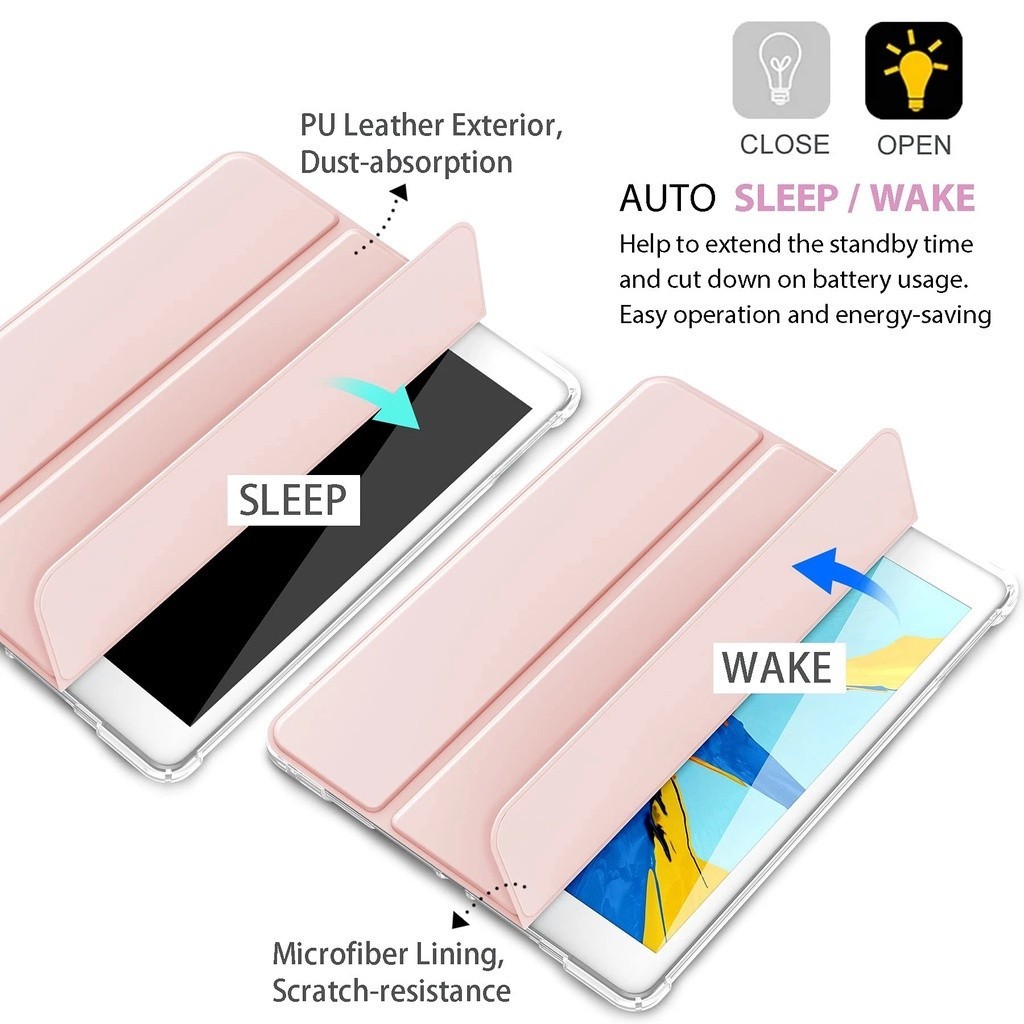 กรณีสําหรับhuawei Matepad 11.5S 2024 Air11.5 11.5 T10S T10 9.7 10.1ฝาครอบป้องกันPenciilสําหรับHuawei Matepad 10.4 2022 11 Pro 10.8 SE 11 2024 10.1 สมาร์ทพับกรณี - รูปที่ 6