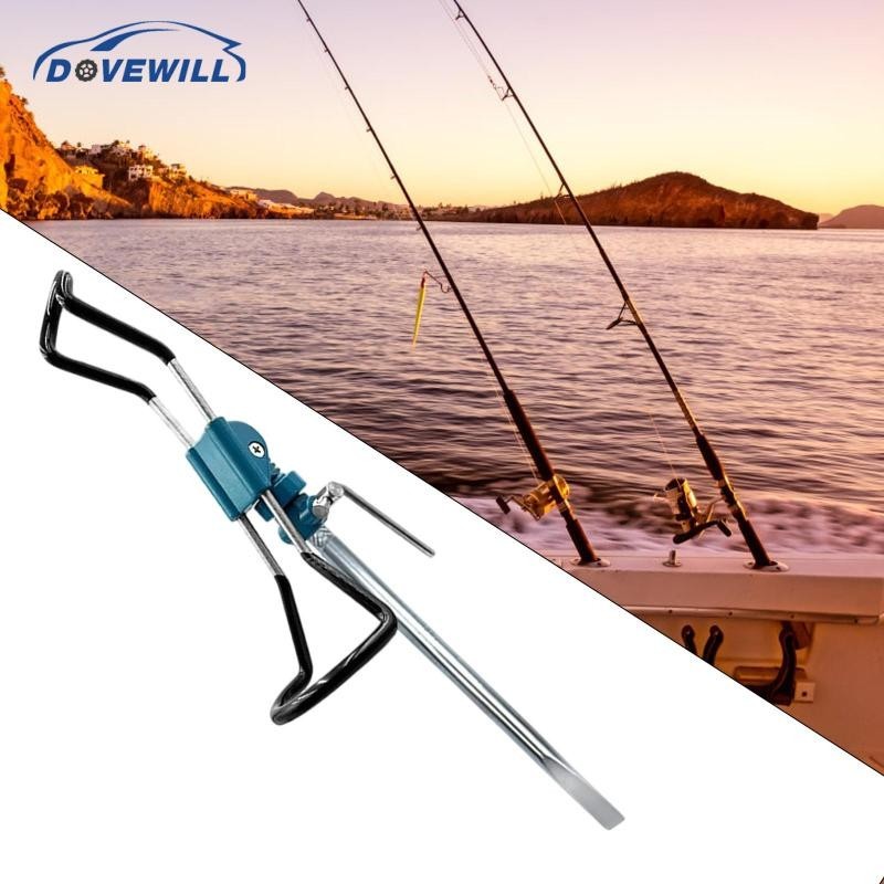 [Dovewill] ที่วางคันเบ็ด ขายึดเครื่องมือแบบพกพา ที่วางเสาตกปลาสําหรับพื้นดิน