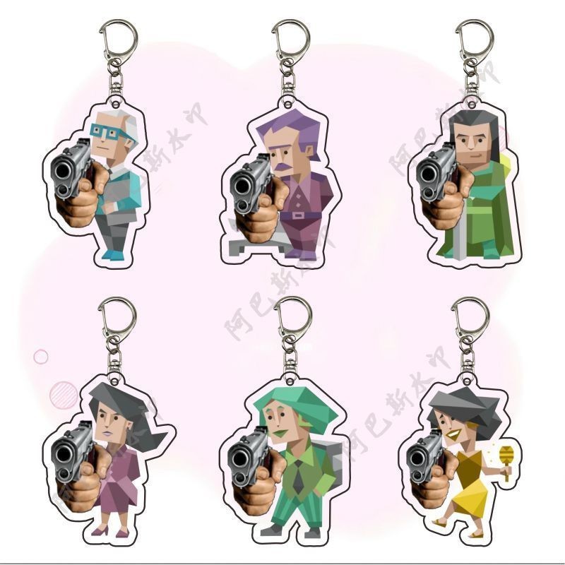 [จี้] ประเภท16ส่วนบุคคลอะคริลิกระเป๋านักเรียนจี้ของขวัญเพื่อนร่วมชั้นแฟนพวงกุญแจส่วนบุคคลกระเป๋าเครื่องประดับของขวัญที่กําหนดเอง รุกซ์