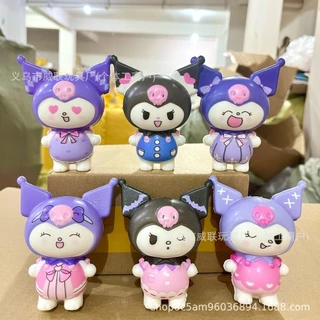 💖ของเล่นบีบสกุชชี่ รูปการ์ตูนแมวน่ารัก เหมาะกับเล่นคลายเครียด สําหรับตกแต่งห้องนอน สํานักงาน-Kuromi bdsm toy